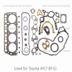 واشر کامل موتور ليفتراك تویوتا مدل Toyota 4Y 7-8FG