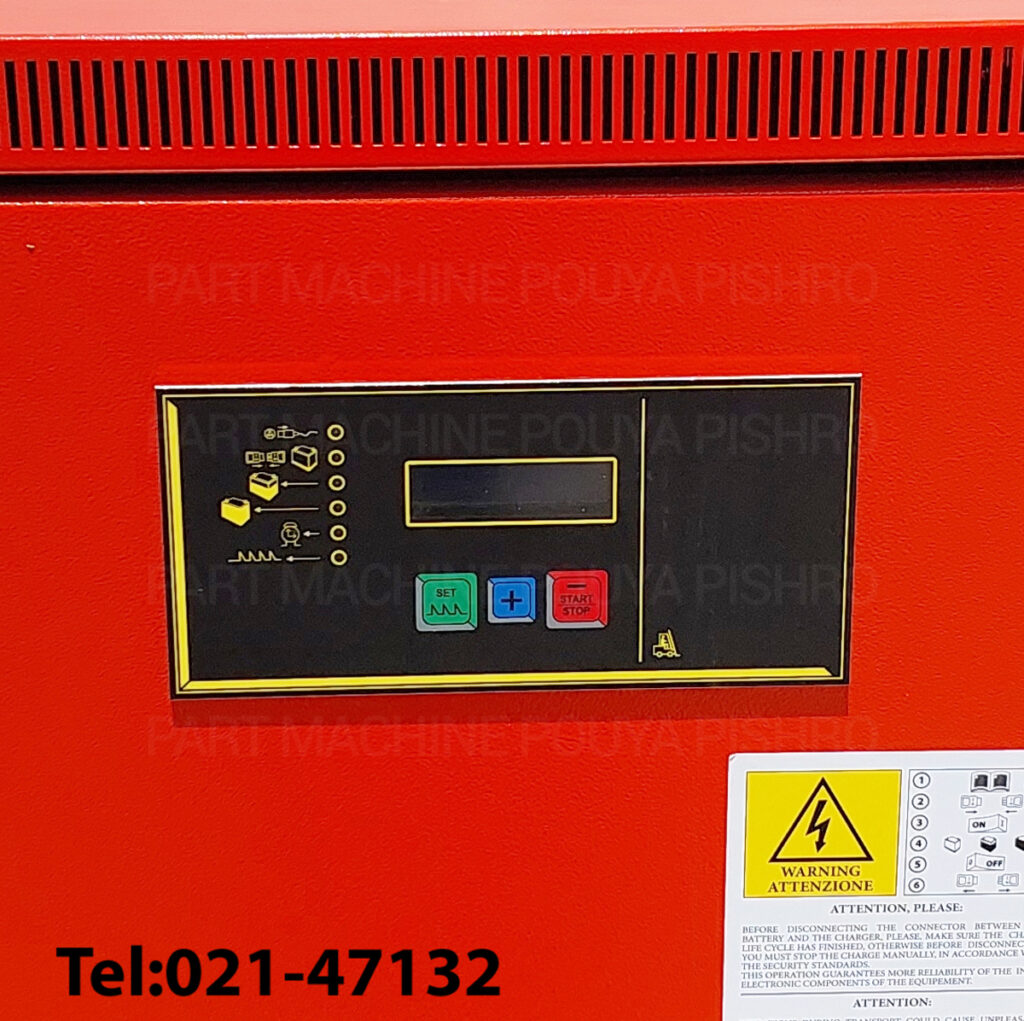 شارژر فول اتوماتیک 36V-100A لیفتراک مارک POWERGEN